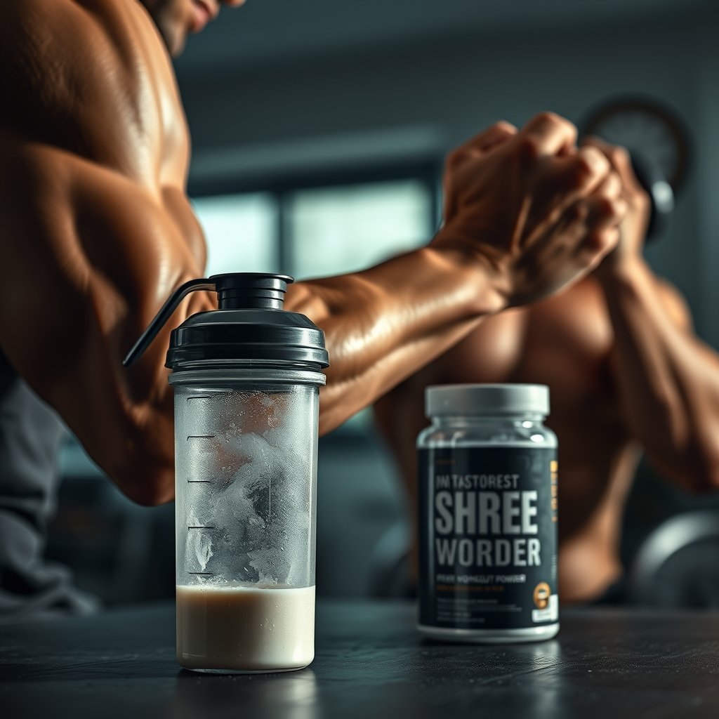 pre workout in action